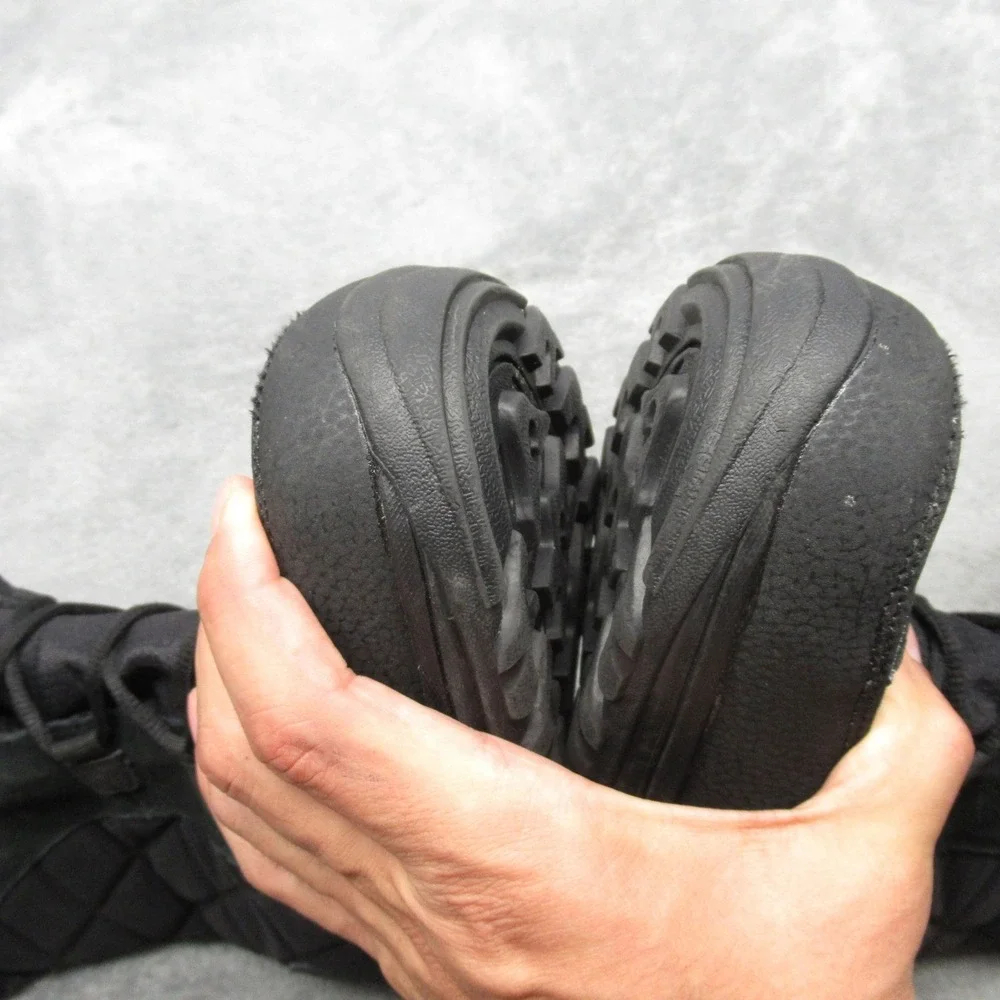 Columbia Winter Boots Women 11 Black Suede Waterproof Insulated Faux Fur Trim